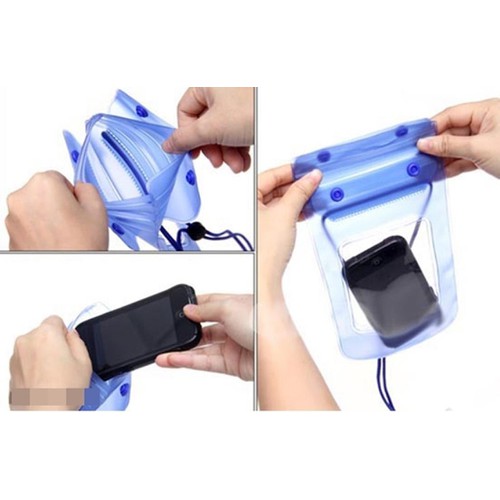 Combo 2 túi chống nước cho điện thoại + máy chụp hình