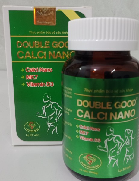 DOUBLE GOOD CALCI bổ sung calci và vitamin D3 giúp xương chắc khỏe ( hộp 30 viên)