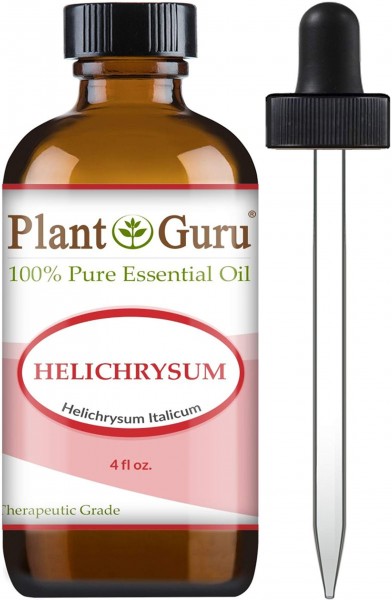 Helichrysum Italicum (French Immortelle) Essential Oil 4 oz 100% Pure Undiluted Therapeutic Grade.