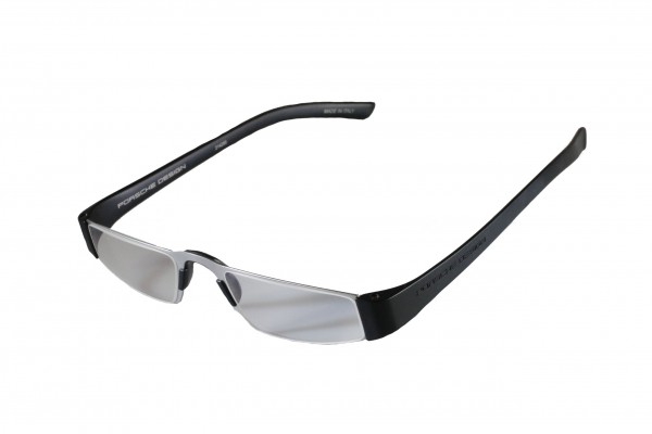 Porsche Design +1.50 Lightweight Reading Tool Model P'8801 ~ Titan/Black Color Frame with Anti-Reflection coated lenses - Can be folded extreme...