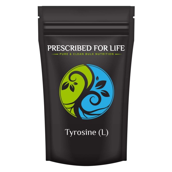 Prescribed for Life Tyrosine (L) - Free Form Amino Acid Powder - Resiliency to Stress & Fatigue, 25 kg