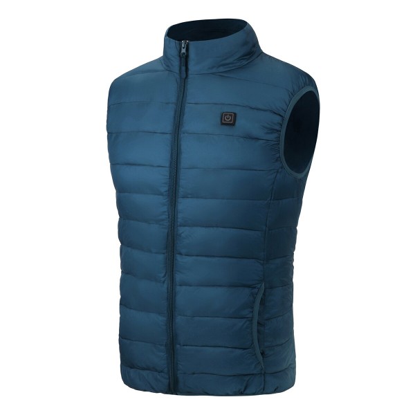 Electric Vest Heated Jacket USB Thermal Warm Heat Pad Winter Body Warmer Unisex