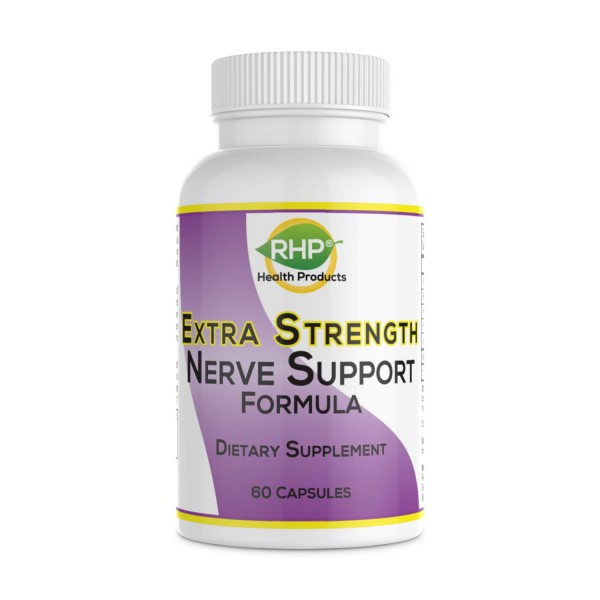 RHP Extra Strength Nerve Support Formula for Nerve Repair and Regeneration. 60 Capsules