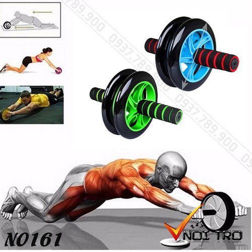 Bánh xe lăn tập bụng ab wheel