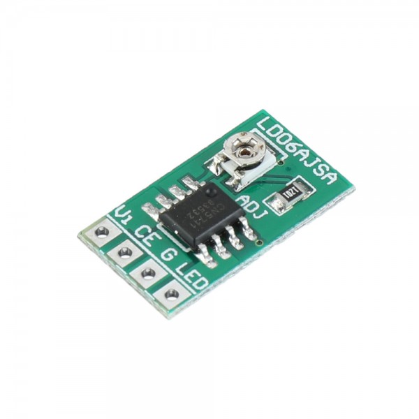 LD06AJSB DC 2.8-6V 30-1500mA Constant Current Converter Adjustable Control Module PWM Controller Board for 3V 3.3V 3.7V