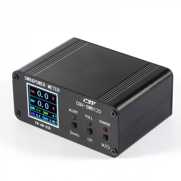 CQV-SWR120 120W SWR Power Standing Wave Meter High Standing Wave Alarm Function 240 * 240 Full Color HD Display FM-AM-SS