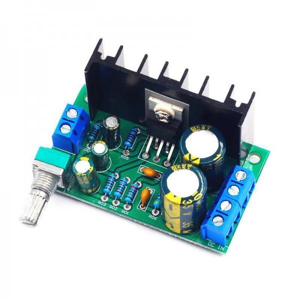 AOQDQDQD TDA2050 Mono Audio Power Amplifier Board Module DC/AC 12-24V 5W-120W 1 Channel