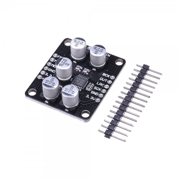 CJMCU-1808 PCM1808 Single-ended Input 99dB SNR Stereo ADC Module Analog Input Decoder 24bit Amplifier Board