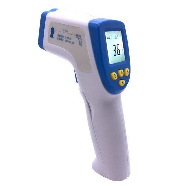 LCD Digital Non-contact Touch Infrared Thermometer Forehead Temperature Meter