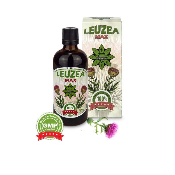 Cvetita Herbal Leuzea Carthamoides 100ml Ecdysterone for Muscle Growth