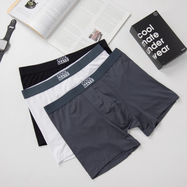 03 quần lót nam Brief Boxer Bamboo kháng khuẩn