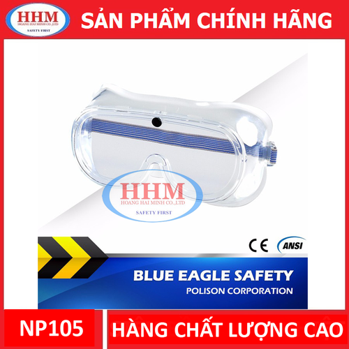 Kính chống bụi - chống hóa chất blue eagle np105