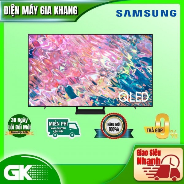 Smart Tivi QLED Samsung 4K 55 inch QA55Q60BAKXXV - Hàng chính hãng