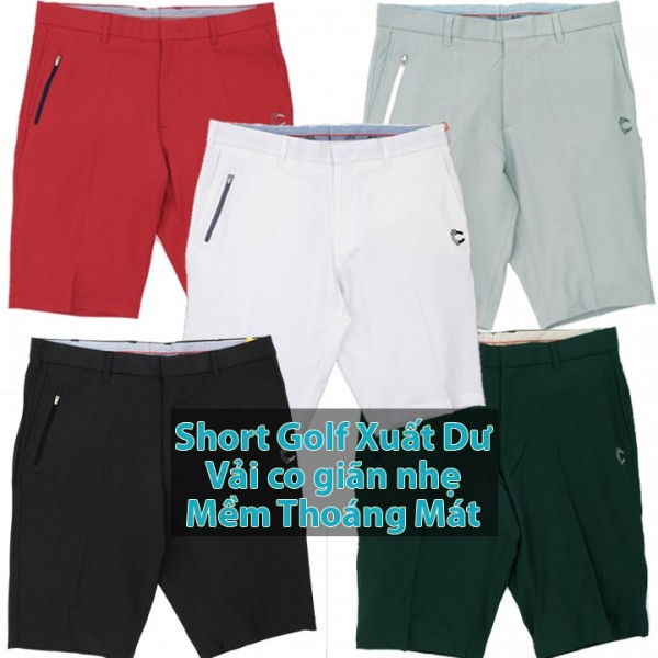 [HCM]Quần short nam golf thể thao hàng xuất dư cam kết hàng đúng mô tả chất lượng đảm bảo an toàn đến sức khỏe người sử dụng