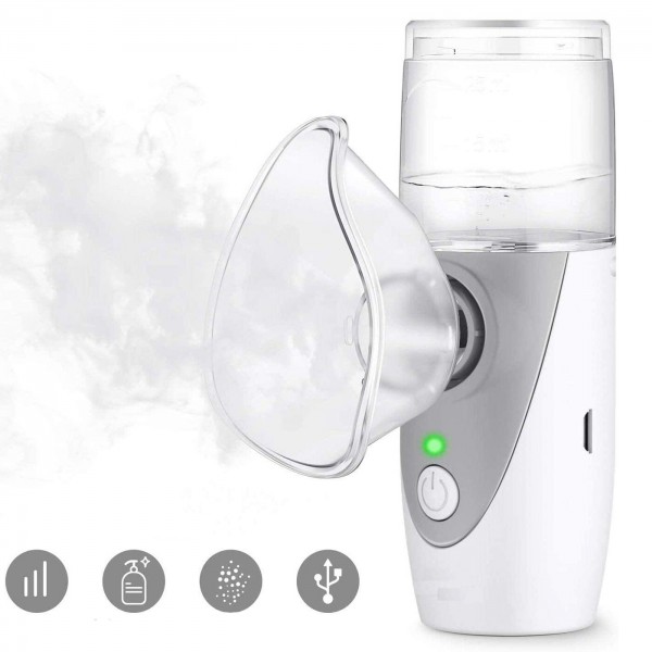 UN201 Mini Handheld PortableUSB Charging Inhale Nebulizer Ultrasonic Inalador Nebulizador For Children Adult