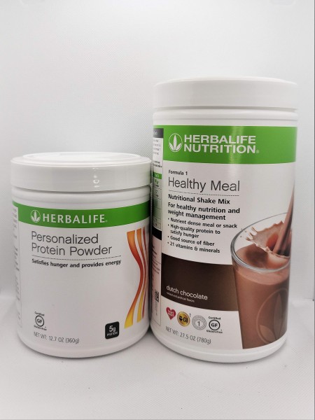 Herbalife Formula1 Nutritional Shake(Choose Your Flavor) + Personalized Protein Powder (Cookies'n Cream)