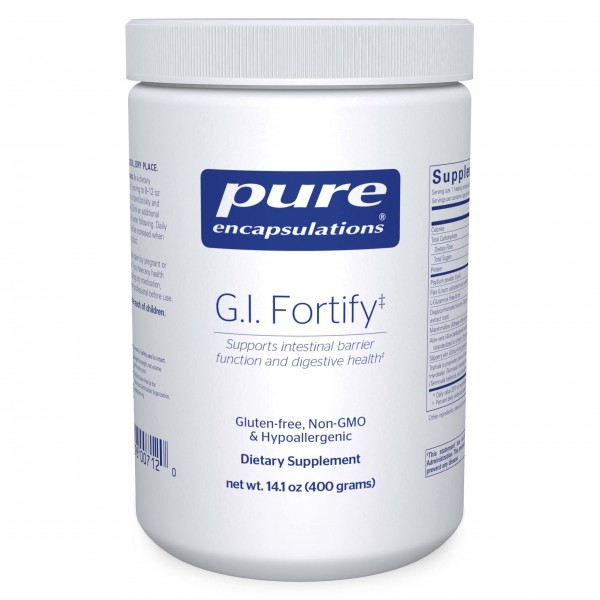 Pure Encapsulations - G.I. Fortify - Supports The Function, Microflora Balance, Cellular Health, and Detoxification of The G.I. Tract - 14.1 Ounces