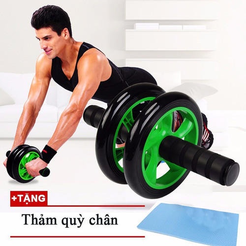 Con lăn tập bụng double wheel