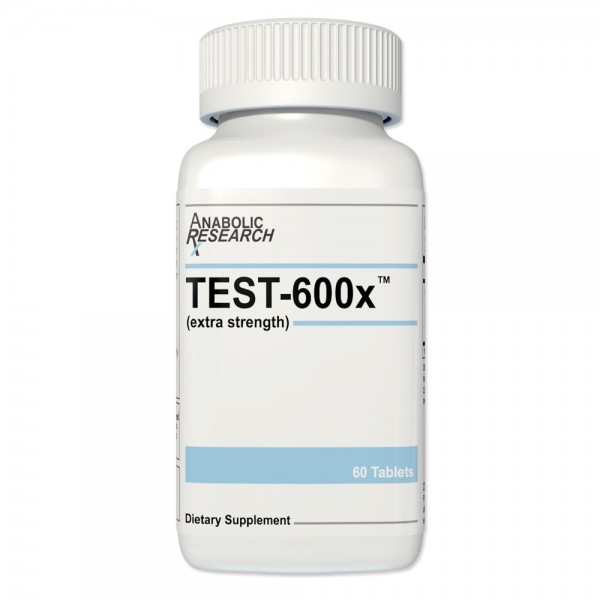 Test-600x™ - Testosterone Booster & Muscle Growth Formula - 1 Month Supply from Anabolic Research™