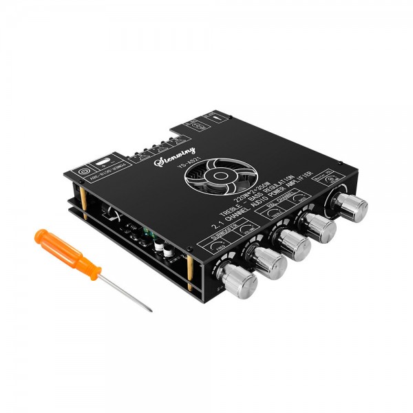 YS-AS21 2.1 Channel bluetooth 5.1 Digital Power Amplifier Board 220W×2+350W High Low-pitched Subwoofer Amplifier Module