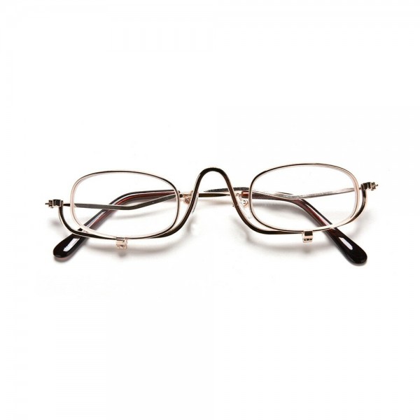 Folding Reading Eyeglasses Magnifying Makeup Glasses Cosmetic Reading Eyeglasses Eye Care