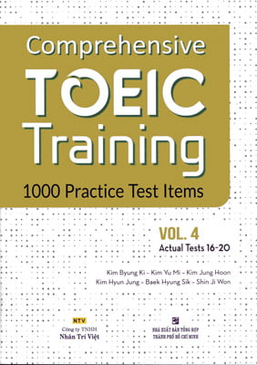 Comprehensive Toeic Training 1000 Practice Test Items (Vol 4) - Kèm CD