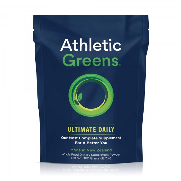 Athletic Greens Ultimate Daily, Whole Food Sourced All in One Greens Supplement Powder, NSF Certified, GlutenFree, Vegan and Keto Friendly, 30 Day ...