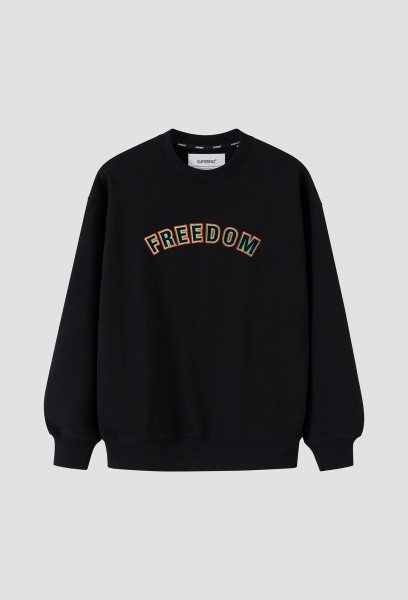 Áo Nỉ oversize FREEDOM LOGO CALIGRAPHY