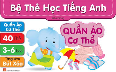 Bộ Thẻ Học Tiếng Anh - Quần Áo Cơ Thể