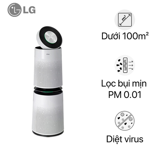 Máy lọc không khí LG Puricare 2 tầng Safe Plus AS10GDWHO