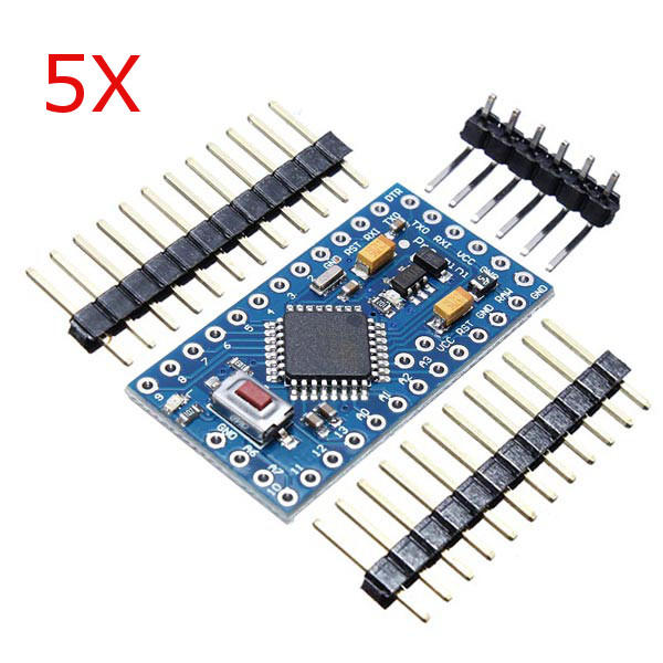 5Pcs ATMEGA328 328p 5V 16MHz PCB Compatible Nano Module Board