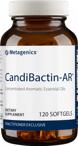 Metagenics CandiBactin-AR® – Concentrated Aromatic Essential Oils* (120 Softgels)