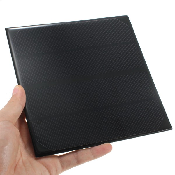 3Pcs 6V 4.5W 520mAh Monocrystalline Mini Epoxy Solar Panel Photovoltaic Panel