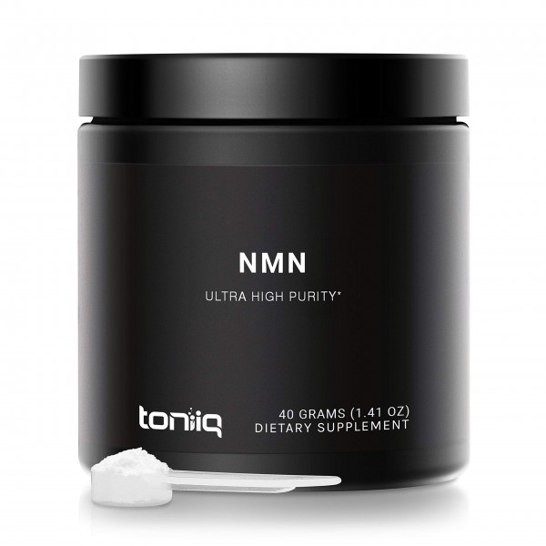 Ultra High Purity NMN Powder - 40 Grams - 98% Highly Purified and Highly Bioavailable - Fully Stabilized Formula - Boost NAD+ Levels - Nicotinamide...