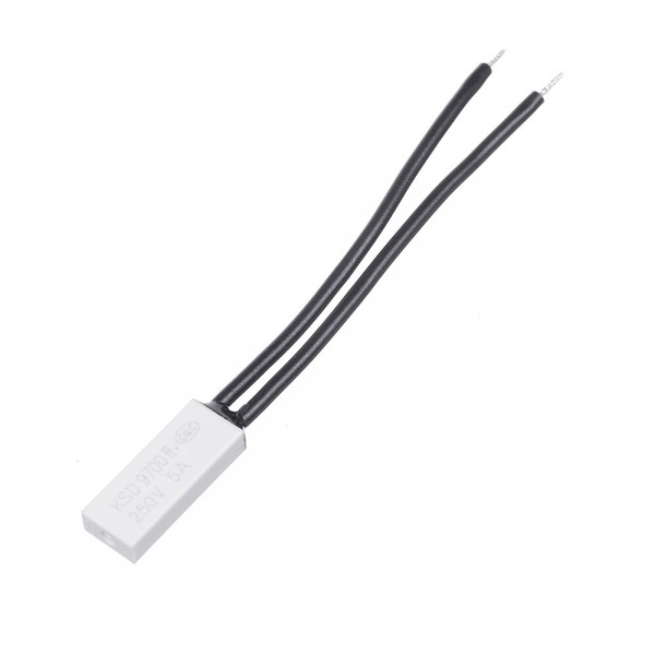 Normal Open KSD9700 250V 5A 50℃ 55℃ 60℃ 90℃ 130℃ Plastic Thermostatic Temperature Sensor Switch NO