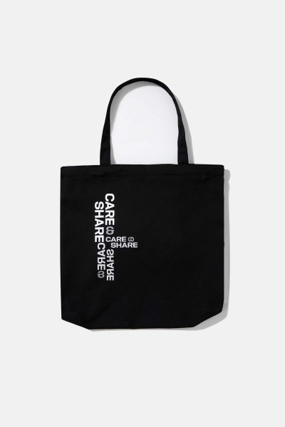 Túi tote vải Canvas Care & Share