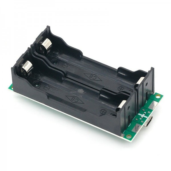 5V/9V/12V Type-C 15W 3A 18650 Lithium Battery Charger Module DC-DC Step Up Booster Fast Charge UPS Power Supply Module B