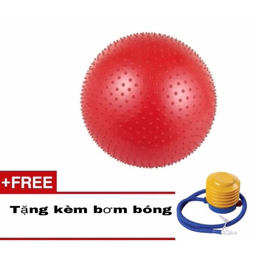 Bóng tập yoga loại có gai 65 cm