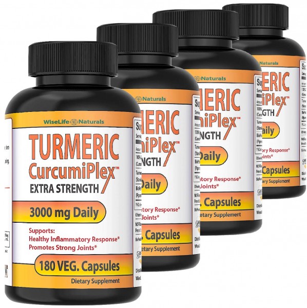 Turmeric Curcumin 95% Plus BioPerine: Joint Nutrition Flexibility Health Supplement, Made in USA Tumeric Black Pepper Capsules, Best Sore Back Ache...