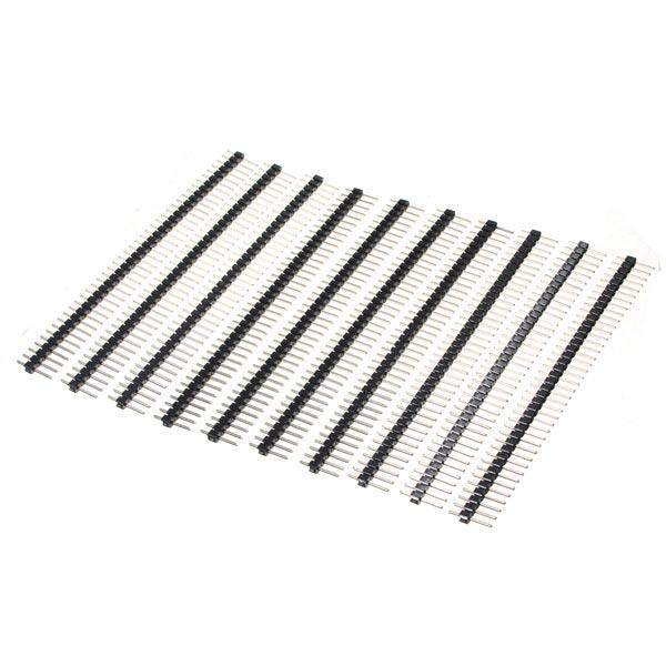 50 Pcs 40 Pin 2.54mm Single Row Male Pin Header Strip ForPrototype Shield DIY