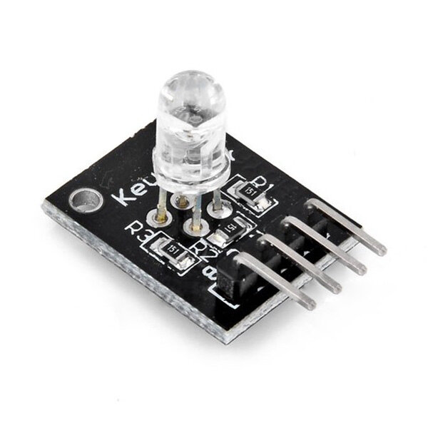 RGB 3 Color LED Module Board Red Green Blue Geekcreit for Arduino - products that work with official Arduino boards