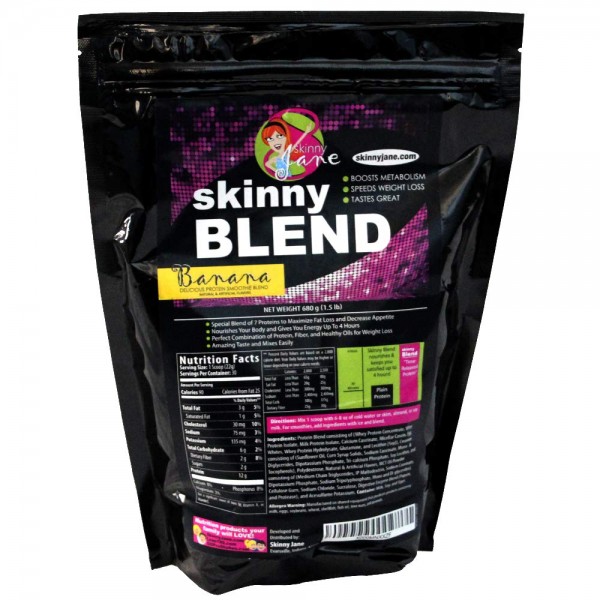 Skinny Blend - Best Tasting Protein Shake for Women - Lose Weight Slim Fast - Delicious Diet Shake - Low Carb Diet Supplements - Weight Control - A...