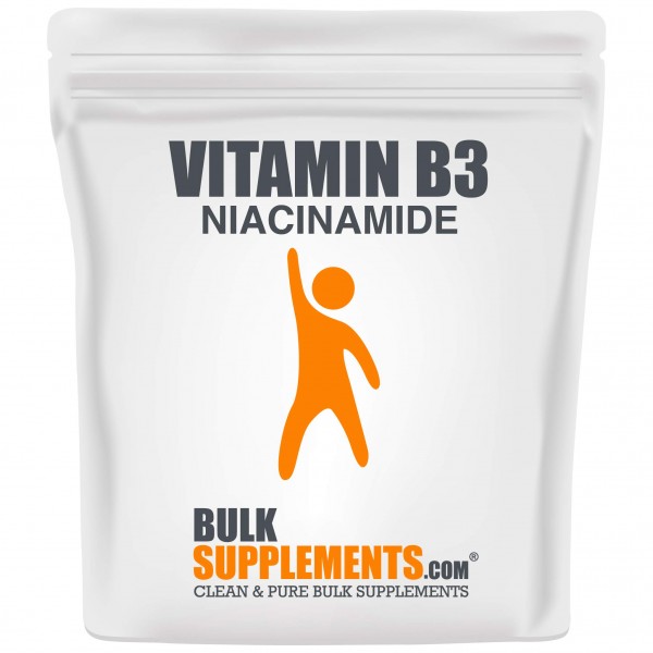 BulkSupplements.com Vitamin B3 (Niacinamide) 500mg Powder - Niacinamide 500mg - B3 Vitamins (5 Kilograms - 11 lbs)