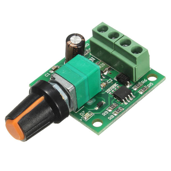 Low Voltage DC 1.8V 3V 5V 6V 12V 2A Motor Speed Controller PWM 1803B