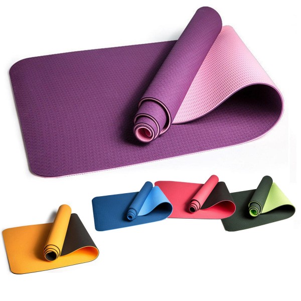 183*61*0.6cm Yoga Mat Workout Exercise Mat Gym Fitness