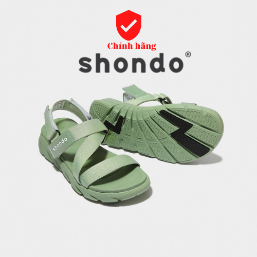 [HCM]Giày Sandals SHONDO F6 Sport - F6S007-Màu Bơ rất đẹp