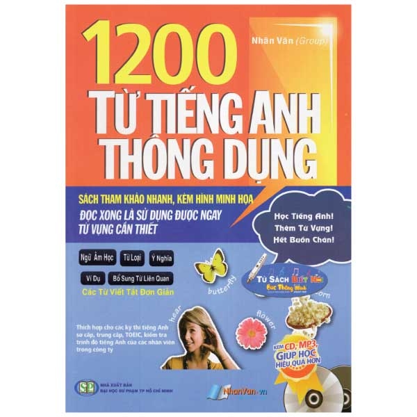 1200 Từ Tiếng Anh Thông Dụng (Kèm CD)