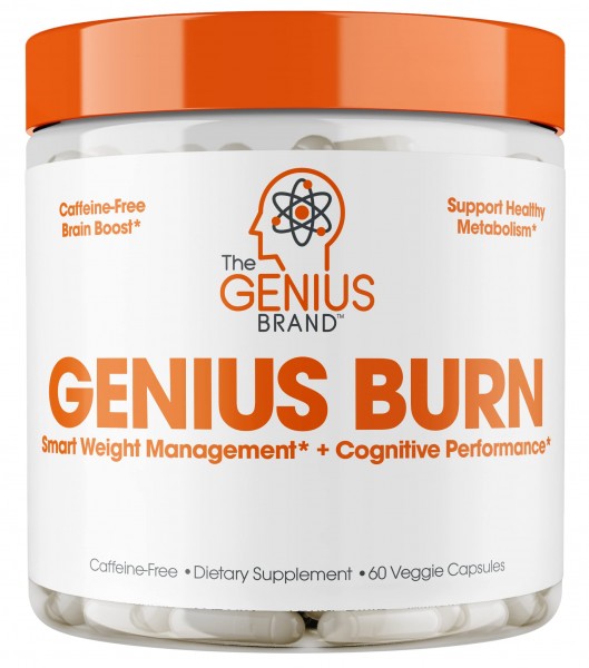 Genius Fat Burner - Thermogenic Weight Loss & Nootropic Focus Supplement - Natural Metabolism & Energy Booster for Men & Women | Thyroid Support an...