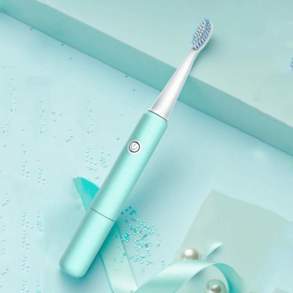 Sonic Electric Toothbrush Men Women Adult Household Non-Rechargeable Soft Bristle Fully Automatic Waterproof Toothbrush