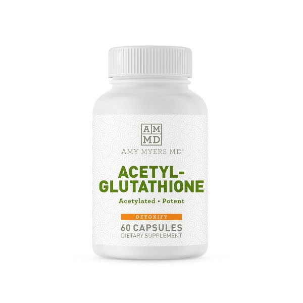 Dr. Amy Myers Acetyl Glutathione 300 mg, 2 Months Supply – Absolute Best Highly Potent Antioxidant Detox Supplement – Immune System and Inflammatio...